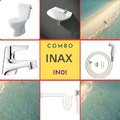 Combo thiết bị vệ sinh Inax IN01 (5013)