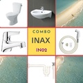 Combo thiết bị vệ sinh Inax IN02 (5012)