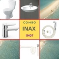 Combo thiết bị vệ sinh Inax IN07 (5009)