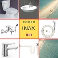 Combo thiết bị vệ sinh Inax IN13 (5007)