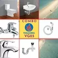 Combo thiết bị vệ sinh Viglacera VG03 (6008)