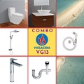Combo thiết bị vệ sinh Viglacera VG13 (6001)