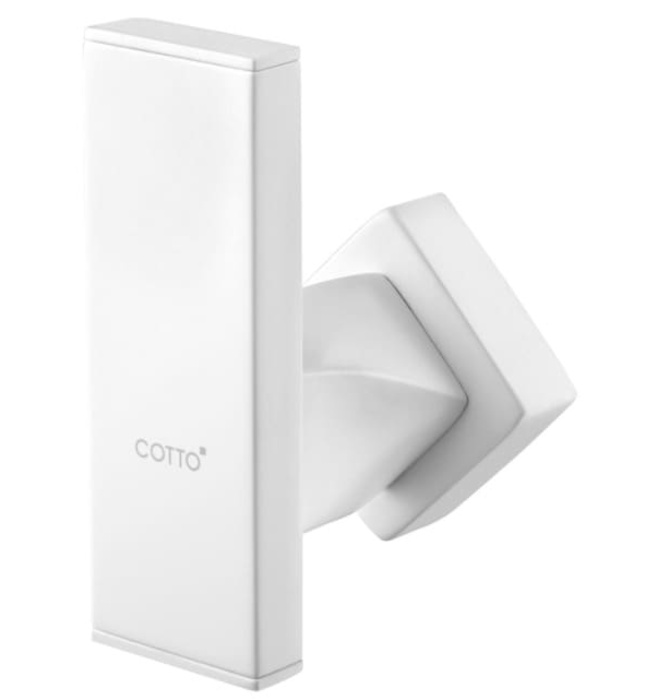 Móc áo đơn Cotto CT0061#WH(HM)