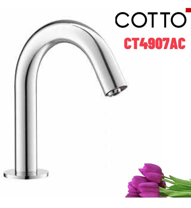 Vòi rửa mặt lavabo lạnh cảm ứng dùng điện COTTO CT4907AC