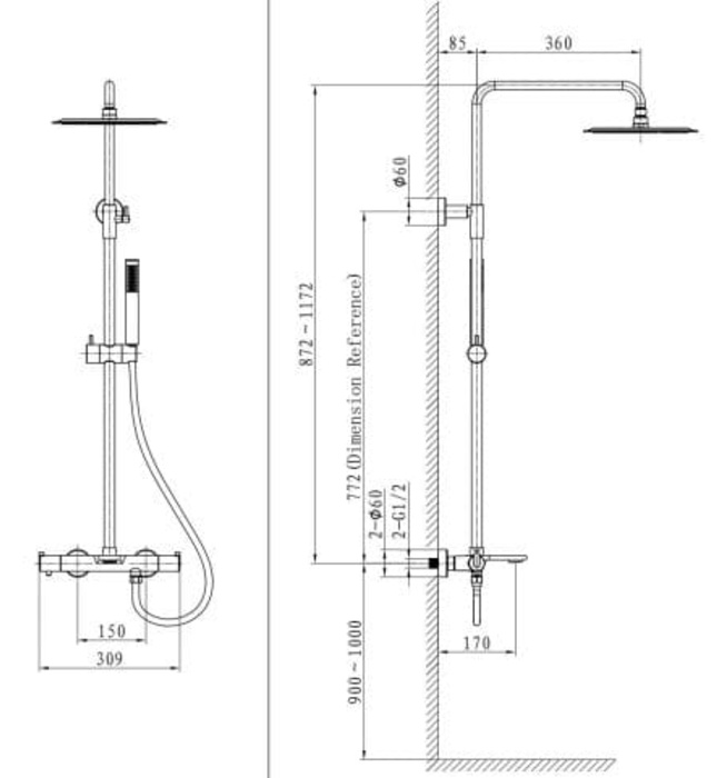 Sen Cây Đứng Nhiệt Độ Huge H-S2666C