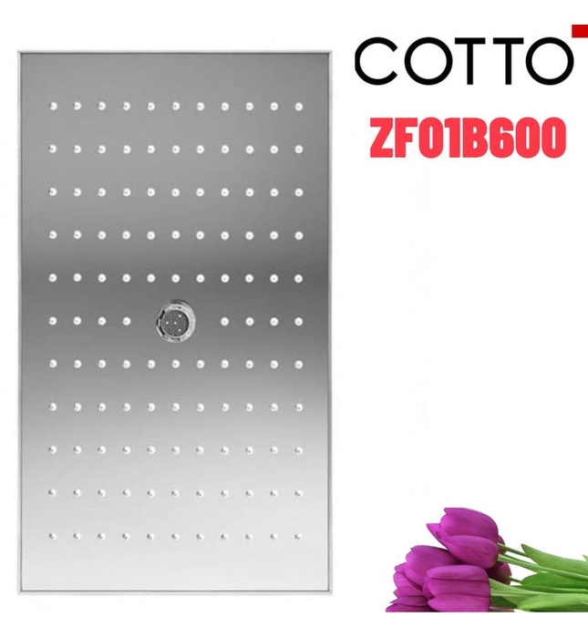 Bát sen mưa âm trần COTTO ZF01LRC