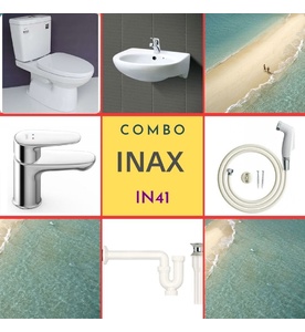 Combo thiết bị vệ sinh Inax IN41 (5002)