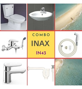 Combo thiết bị vệ sinh Inax IN43 (6008)