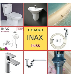 Combo thiết bị vệ sinh Inax IN55 (7227)