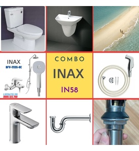 Combo thiết bị vệ sinh Inax IN58 (7225)