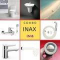 Combo thiết bị vệ sinh Inax IN18 (6020)