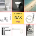 Combo thiết bị vệ sinh Inax IN22 (6016)