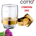 Kệ cốc đánh răng Cotto CT0067#GR(HM)