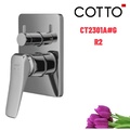 Mặt nạ sen tắm âm tường COTTO CT2304A#BN2
