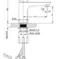 Vòi Lavabo Nóng Lạnh Huge H-6200V2