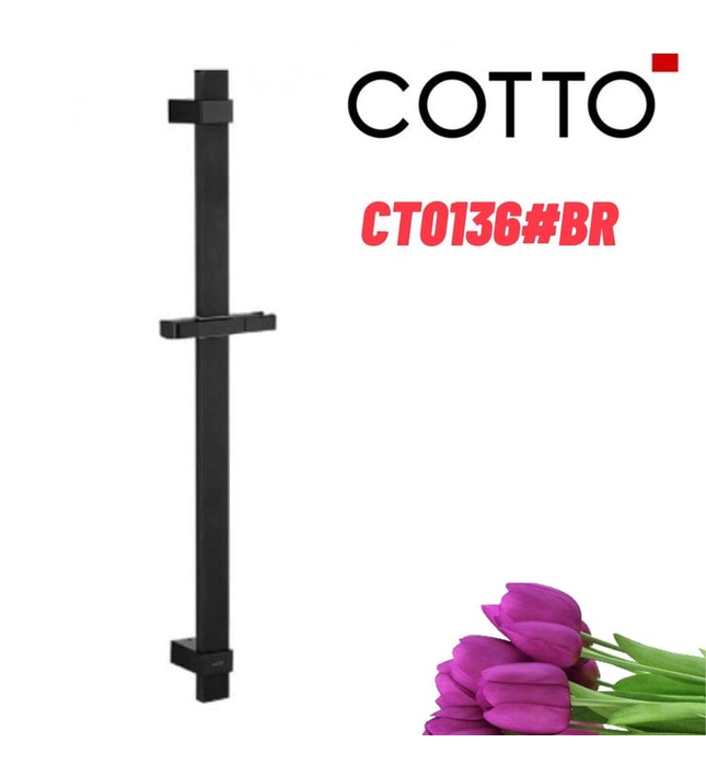 Thanh Trượt Sen Tắm Cotto CT0136#BR