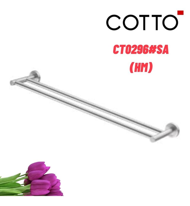 Thanh treo khăn đôi COTTO CT0296#SA(HM)