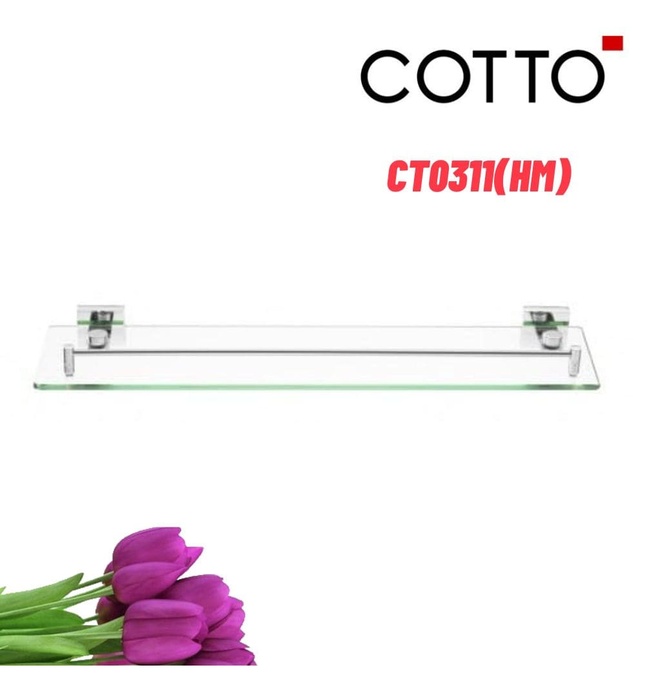 Kệ kính dưới gương COTTO CT0311(HM)