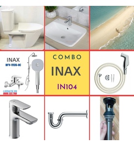 Combo thiết bị vệ sinh Inax IN104 (7182)