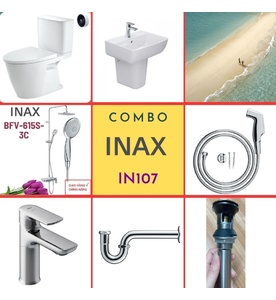Combo thiết bị vệ sinh Inax IN107 S200 (7179)