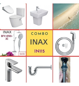 Combo thiết bị vệ sinh Inax IN115 S200 (7171)