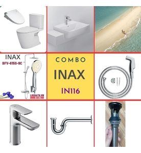 Combo thiết bị vệ sinh Inax IN116 S200 (7170)