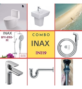 Combo thiết bị vệ sinh Inax IN119 S200 (7167)