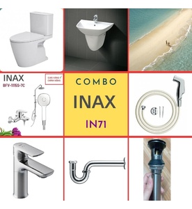 Combo thiết bị vệ sinh Inax IN71 (7214)