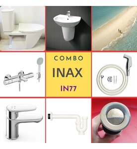 Combo thiết bị vệ sinh Inax IN77 (7208)