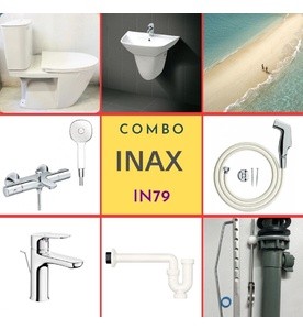 Combo thiết bị vệ sinh Inax IN79 (7206)