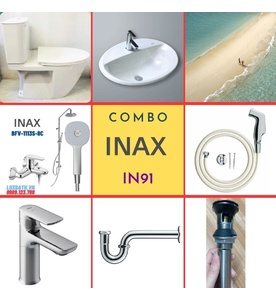 Combo thiết bị vệ sinh Inax IN91 (7194)
