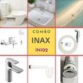 Combo thiết bị vệ sinh Inax IN102 (7184)