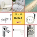 Combo thiết bị vệ sinh Inax IN103 (7183)