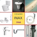 Combo thiết bị vệ sinh Inax IN68 (7217)