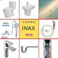 Combo thiết bị vệ sinh Inax IN72 (7213)