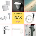 Combo thiết bị vệ sinh Inax IN74 (7211)