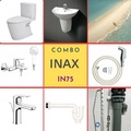 Combo thiết bị vệ sinh Inax IN75 (7210)