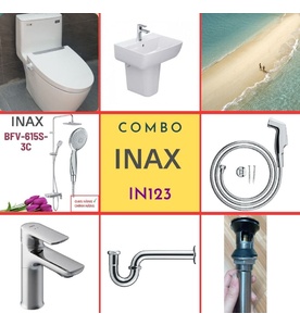 Combo thiết bị vệ sinh Inax IN123 S200 (7163)