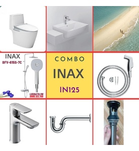 Combo thiết bị vệ sinh Inax IN125 S200 (7161)