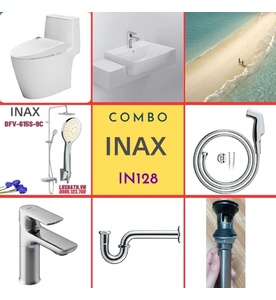 Combo thiết bị vệ sinh Inax IN128 S200 (7158)