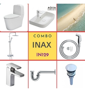 Combo thiết bị vệ sinh Inax IN129 S400 (7157)
