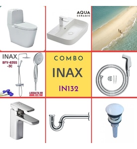 Combo thiết bị vệ sinh Inax IN132 S400 (7154)