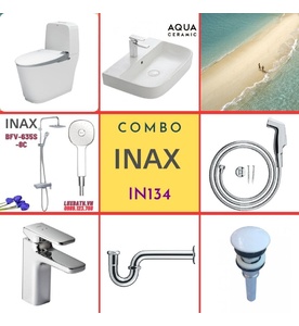 Combo thiết bị vệ sinh Inax IN134 S400 (7152)