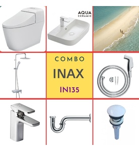 Combo thiết bị vệ sinh Inax IN135 S400 (7151)