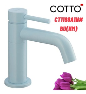 Vòi rửa mặt lavabo lạnh COTTO CT1198A1N#BU(HM)