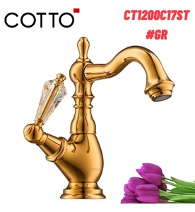 Vòi rửa mặt lavabo lạnh COTTO CT1200C17ST#GR