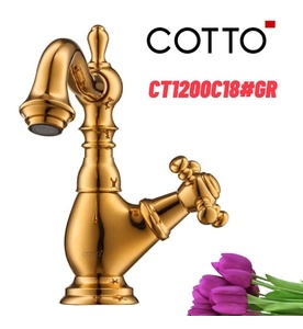 Vòi rửa mặt lavabo lạnh COTTO CT1200C18#GR
