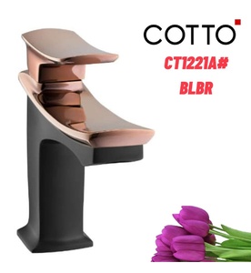 Vòi rửa mặt lavabo lạnh COTTO CT1221A#BLBR