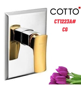 Mặt nạ sen tắm âm tường COTTO CT1223A#CG