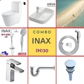 Combo thiết bị vệ sinh Inax IN130 S400 (7156)